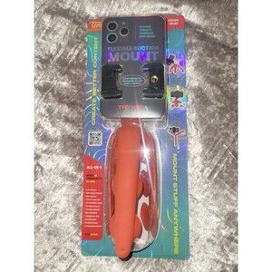 Tenikle Y Pro Flexible Suction Mount for Camera & Phone RED, Holds 42LBS- NEW